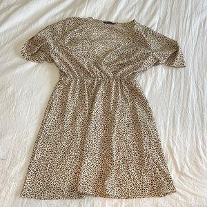 Cheetah print dress